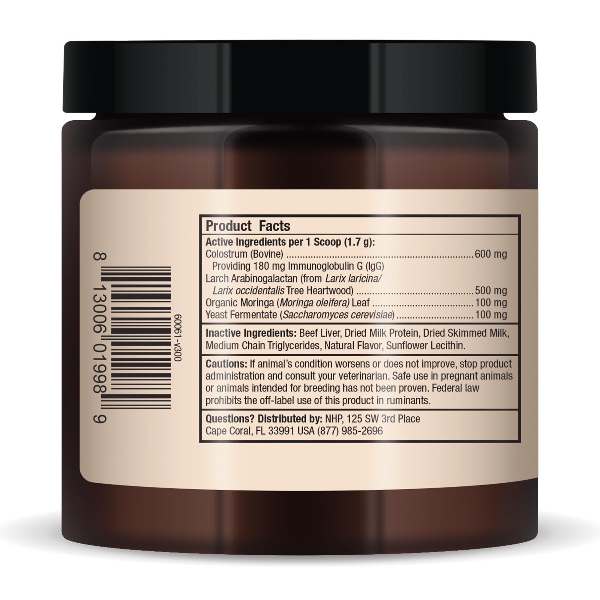 Foto 3 | Suplemento Dr. Mercola Bark & Whiskers Immune Support 102 G - Venta Internacional.