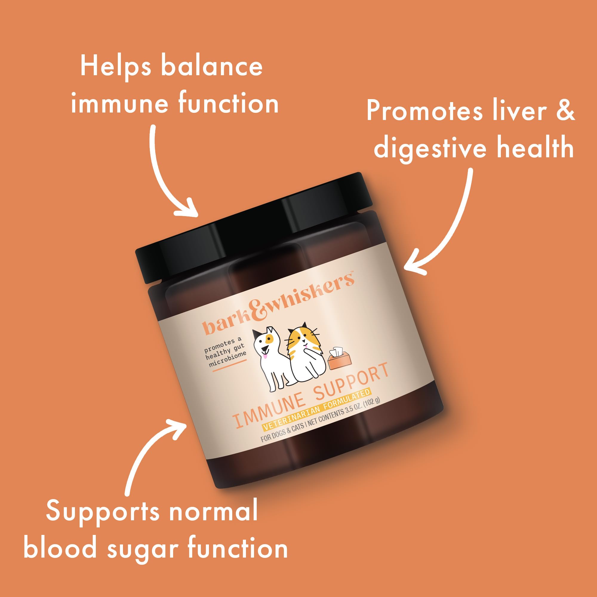 Foto 6 pulgar | Suplemento Dr. Mercola Bark & Whiskers Immune Support 102 G - Venta Internacional.