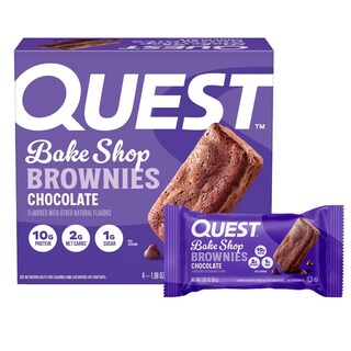 Foto 1 | Brownies De Chocolate Snack Quest Bake Shop, 4 Unidades - Venta Internacional.
