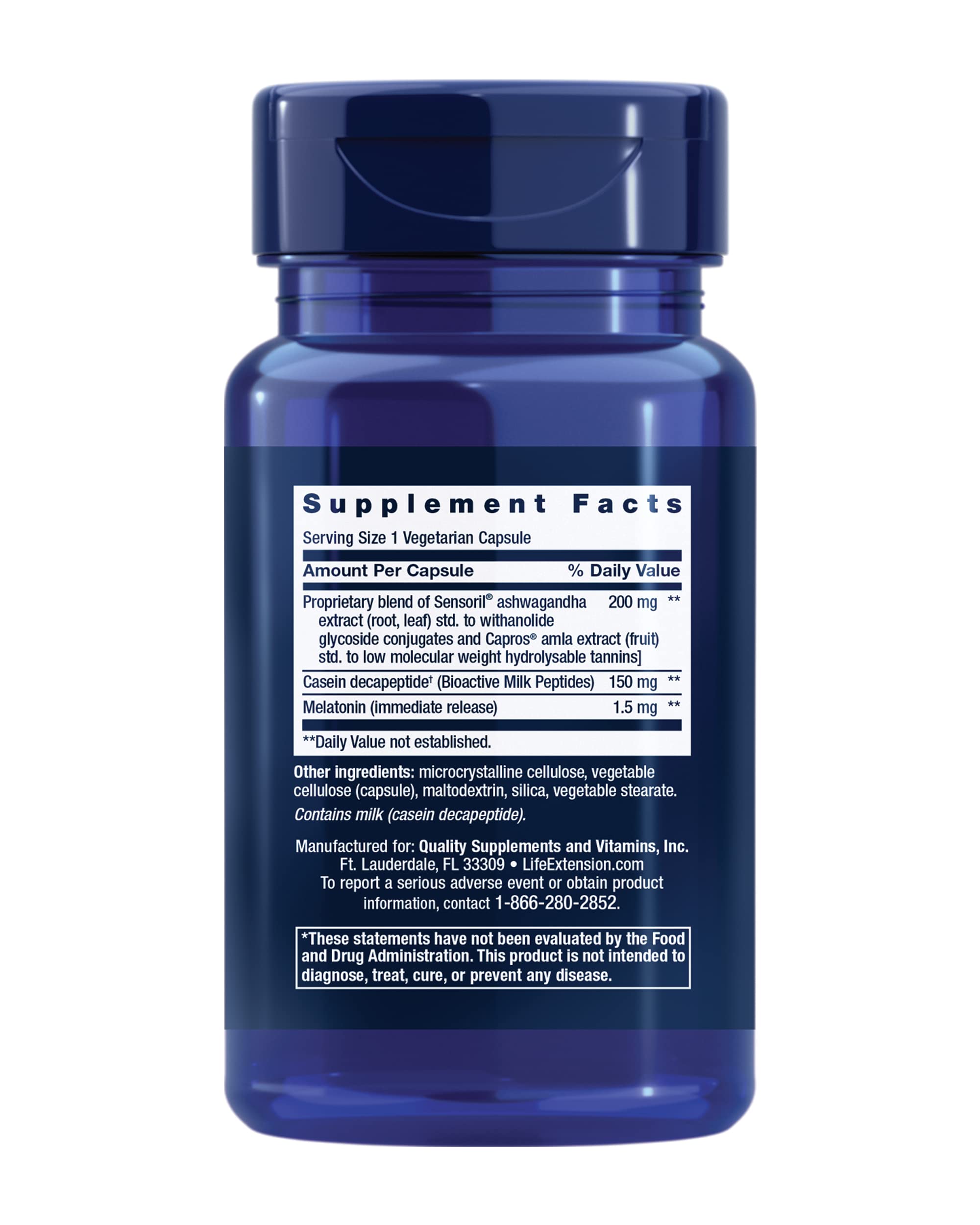 Foto 2 | Suplemento Para Dormir Life Extension Enhanced Sleep Con Melatonina - Venta Internacional.