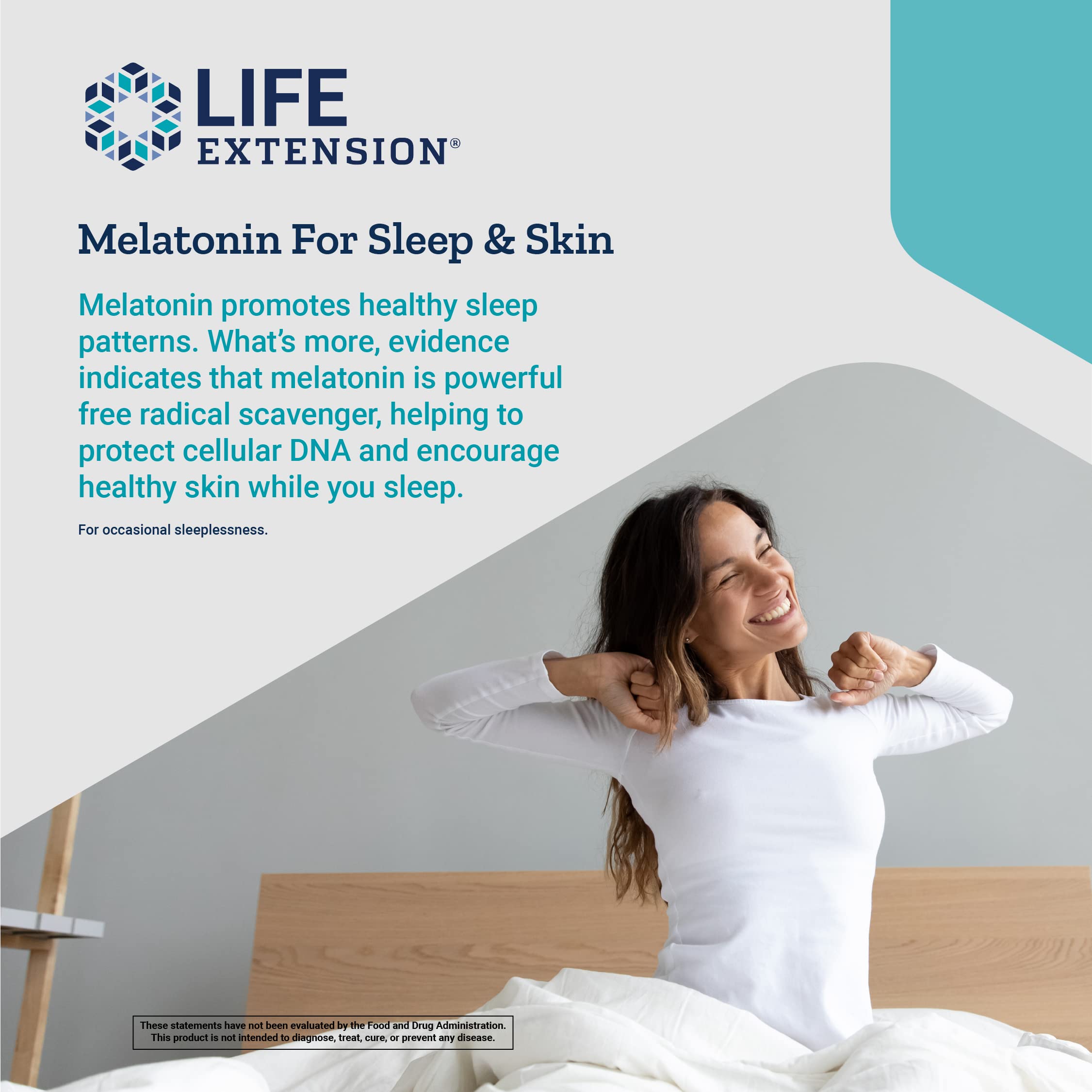 Foto 6 pulgar | Suplemento Para Dormir Life Extension Enhanced Sleep Con Melatonina - Venta Internacional.