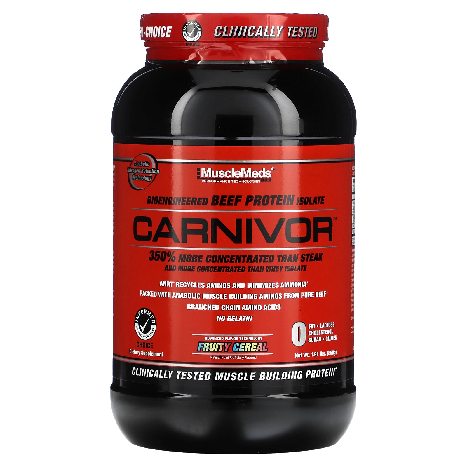 Foto 2 pulgar | Suplemento Musclemeds Carnivor Bioengineered Bee Protein 868g - Venta Internacional.