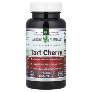 Foto 1 | Suplemento Amazing Nutrition Tart Cherry 1000 Mg 120 Cápsulas - Venta Internacional.