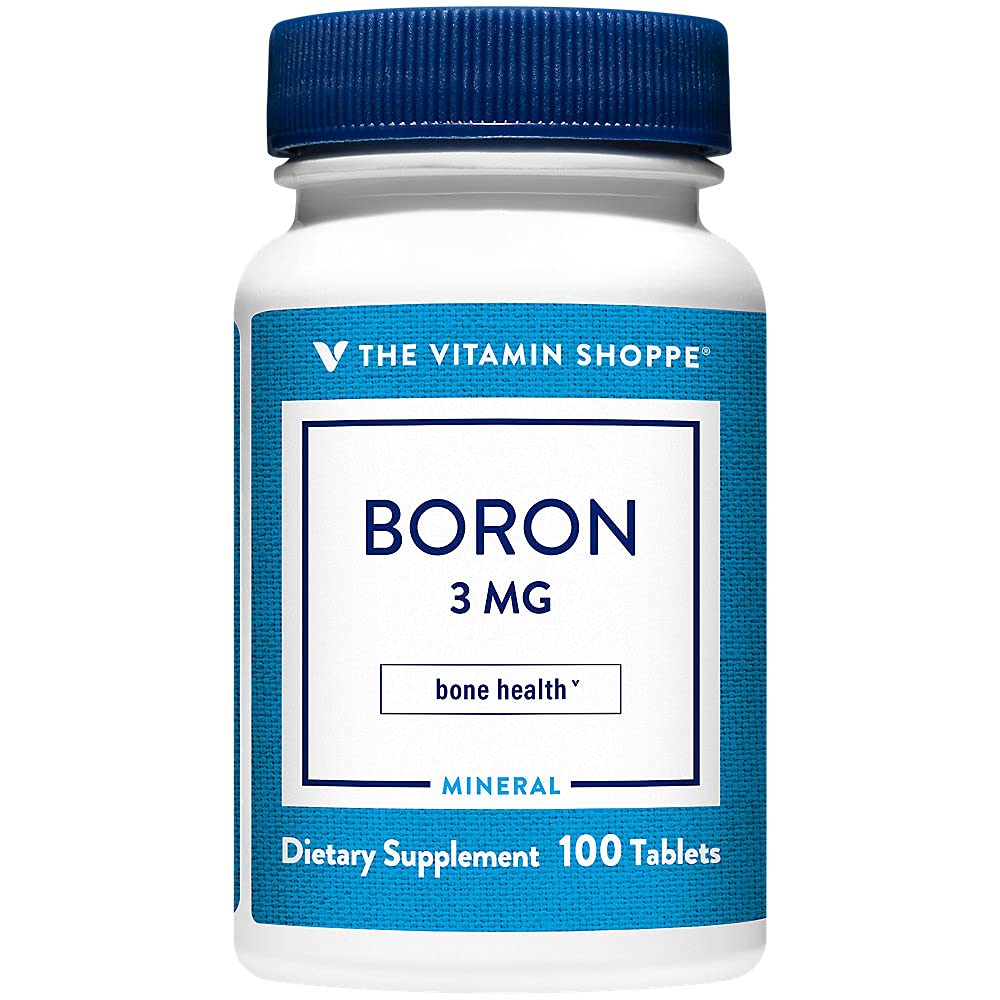 Foto 2 | Complementa 3 Mg De Boro De The Vitamin Shoppe Para Fortalecer Los Huesos - Venta Internacional.
