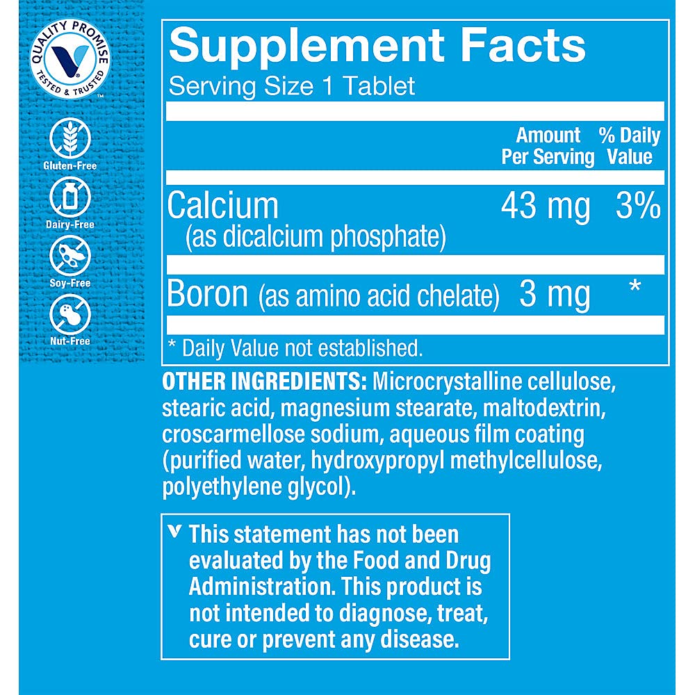 Foto 4 pulgar | Complementa 3 Mg De Boro De The Vitamin Shoppe Para Fortalecer Los Huesos - Venta Internacional.