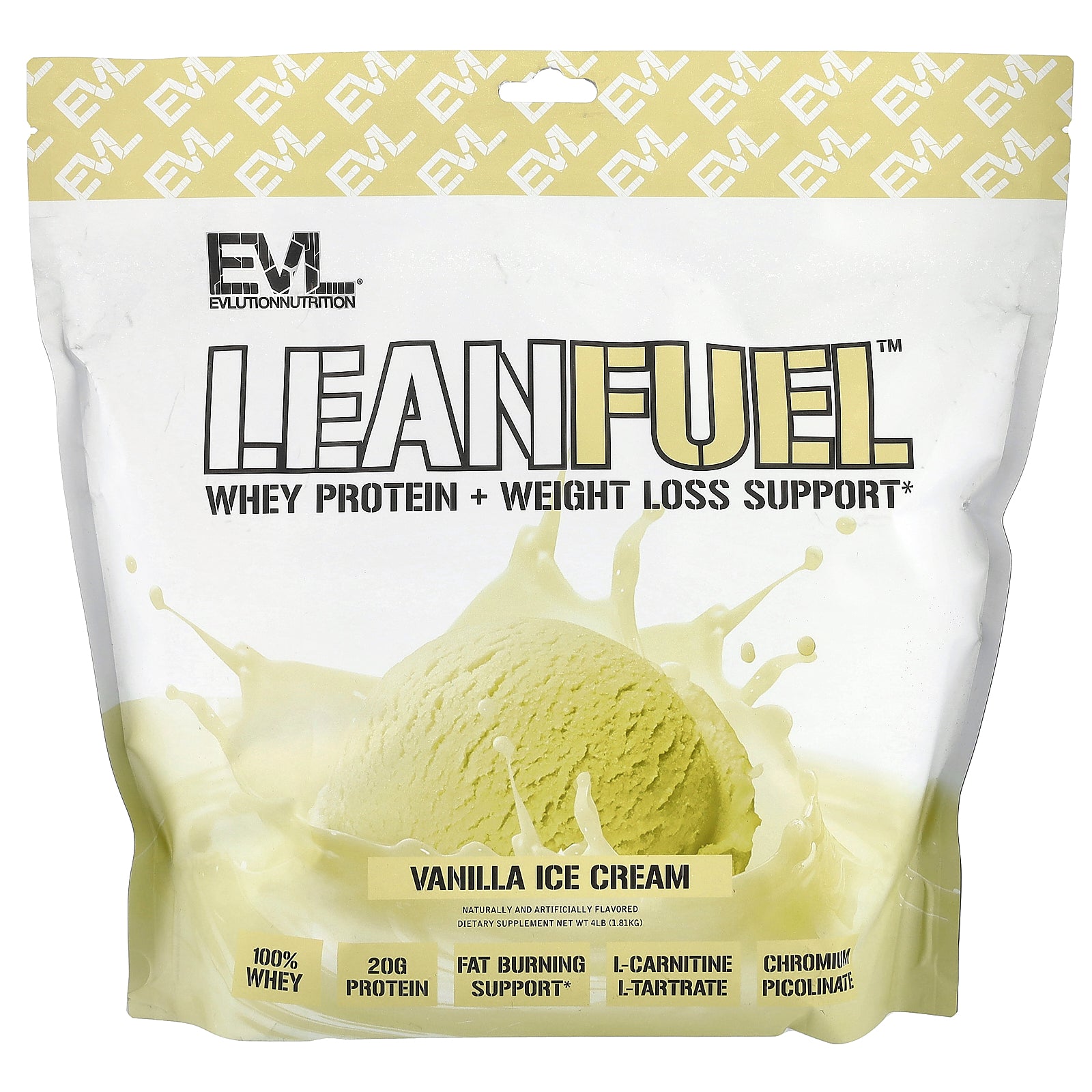 Foto 1 | Proteína En Polvo Evution Nutrition Leanfuel Vanilla 0.82 Kg - Venta Internacional.