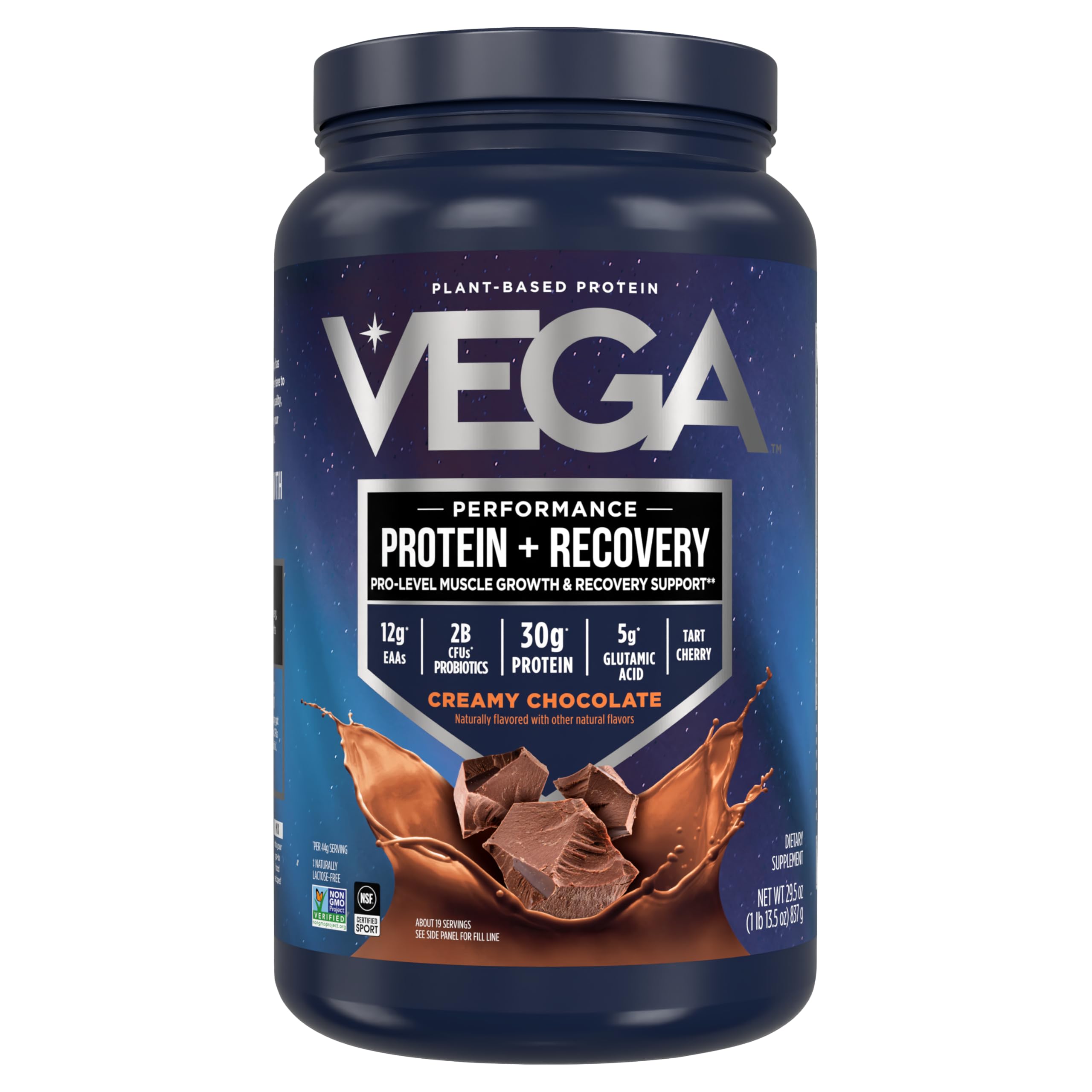 Foto 2 pulgar | Proteína En Polvo Vega Sport Vegan Chocolate 800 G 19 Porciones - Venta Internacional.