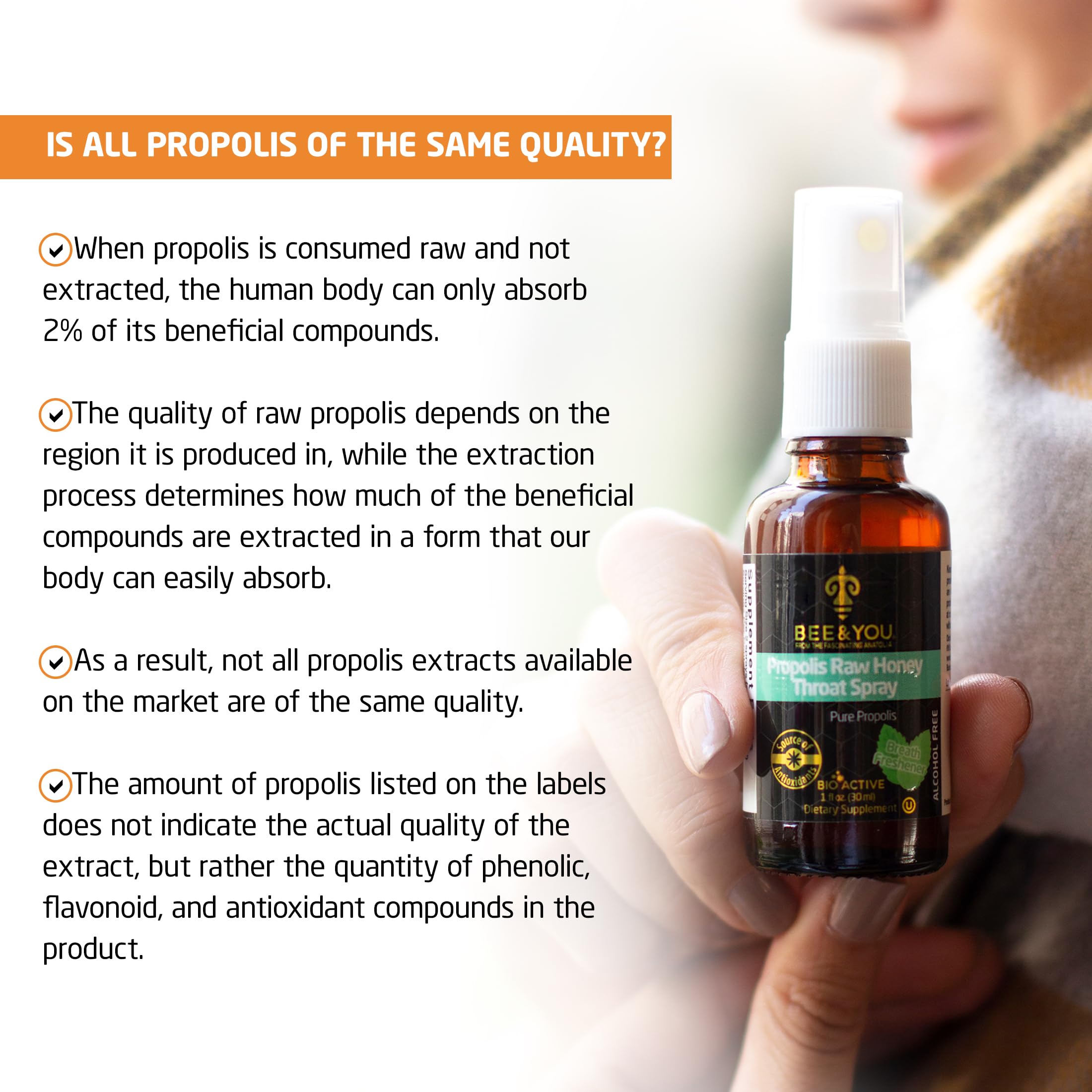 Foto 4 | Suplemento De Extracto De Propóleo Líquido Bee & You De 30 Ml Con Vitaminas - Venta Internacional.