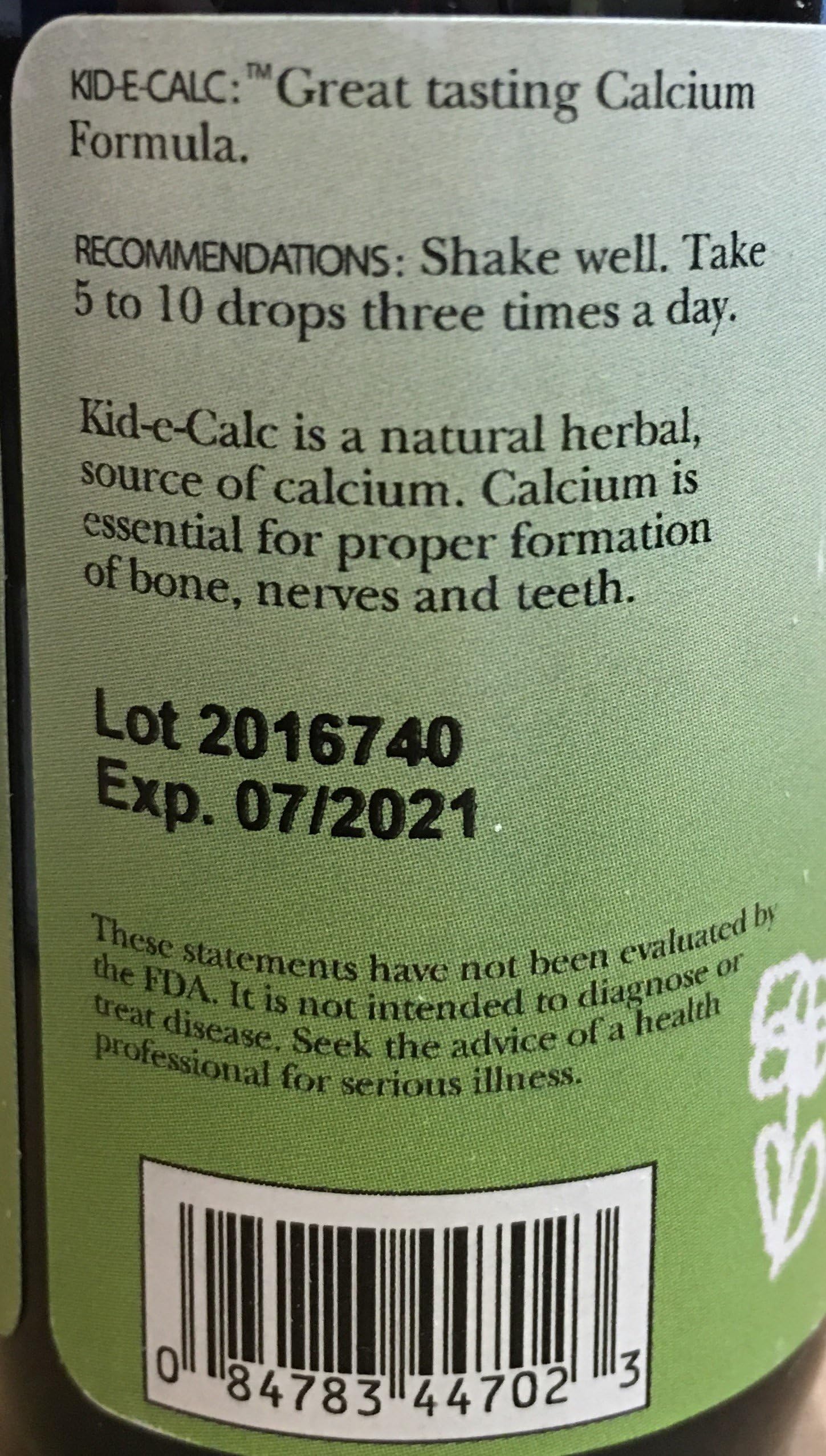 Foto 3 pulgar | Suplemento Christopher's Original Formulas Kid-e-calc Calc 60 Ml - Venta Internacional.