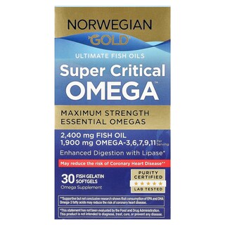 Foto 1 | Cápsulas Blandas Supplement Renew Life Norwegian Gold Super Critical Omega 30 - Venta Internacional.