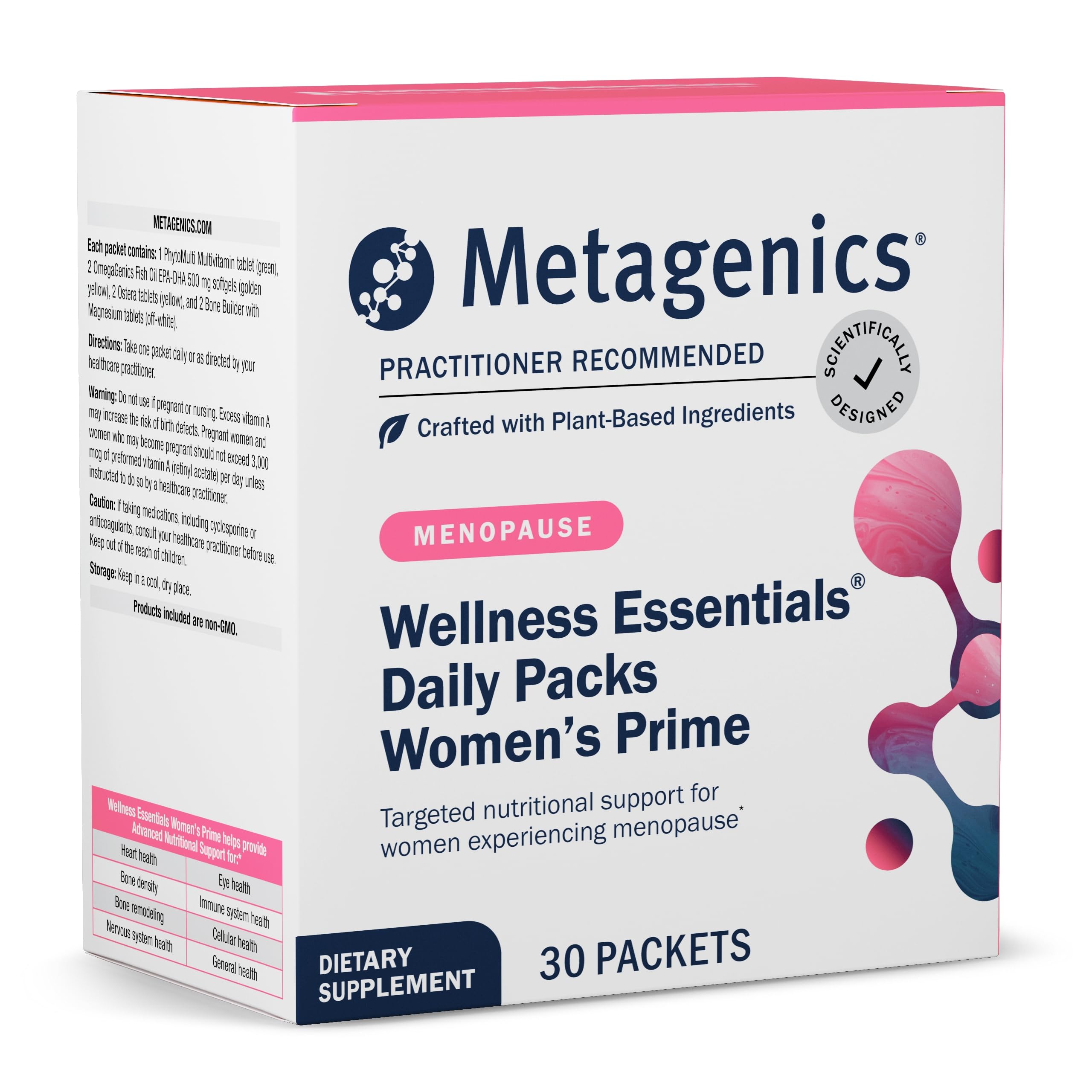 Foto 2 pulgar | Suplemento Metagenics Wellness Essentials Women's Prime 30, Paquete - Venta Internacional.