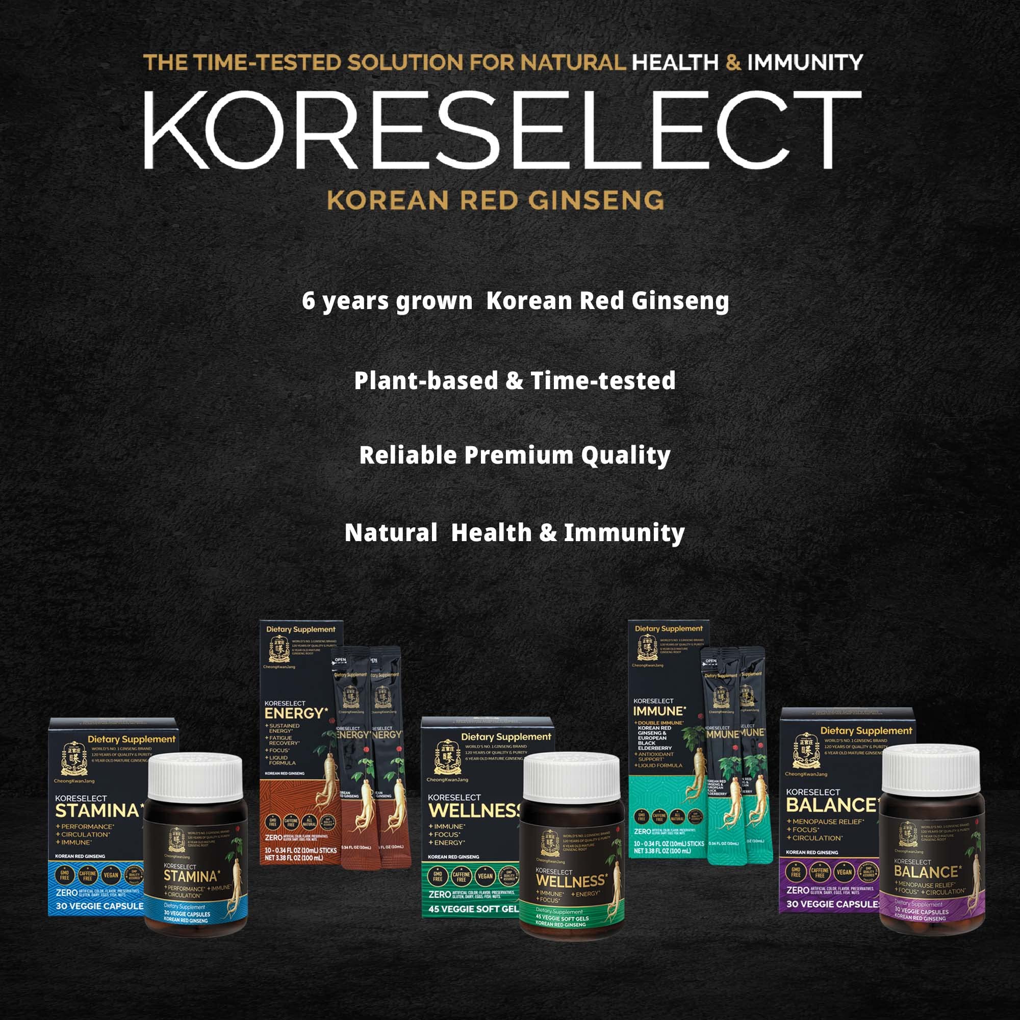 Foto 8 pulgar | Extracto De Ginseng Rojo Coreano Energy Booster Koreselect, 10 Barras - Venta Internacional.
