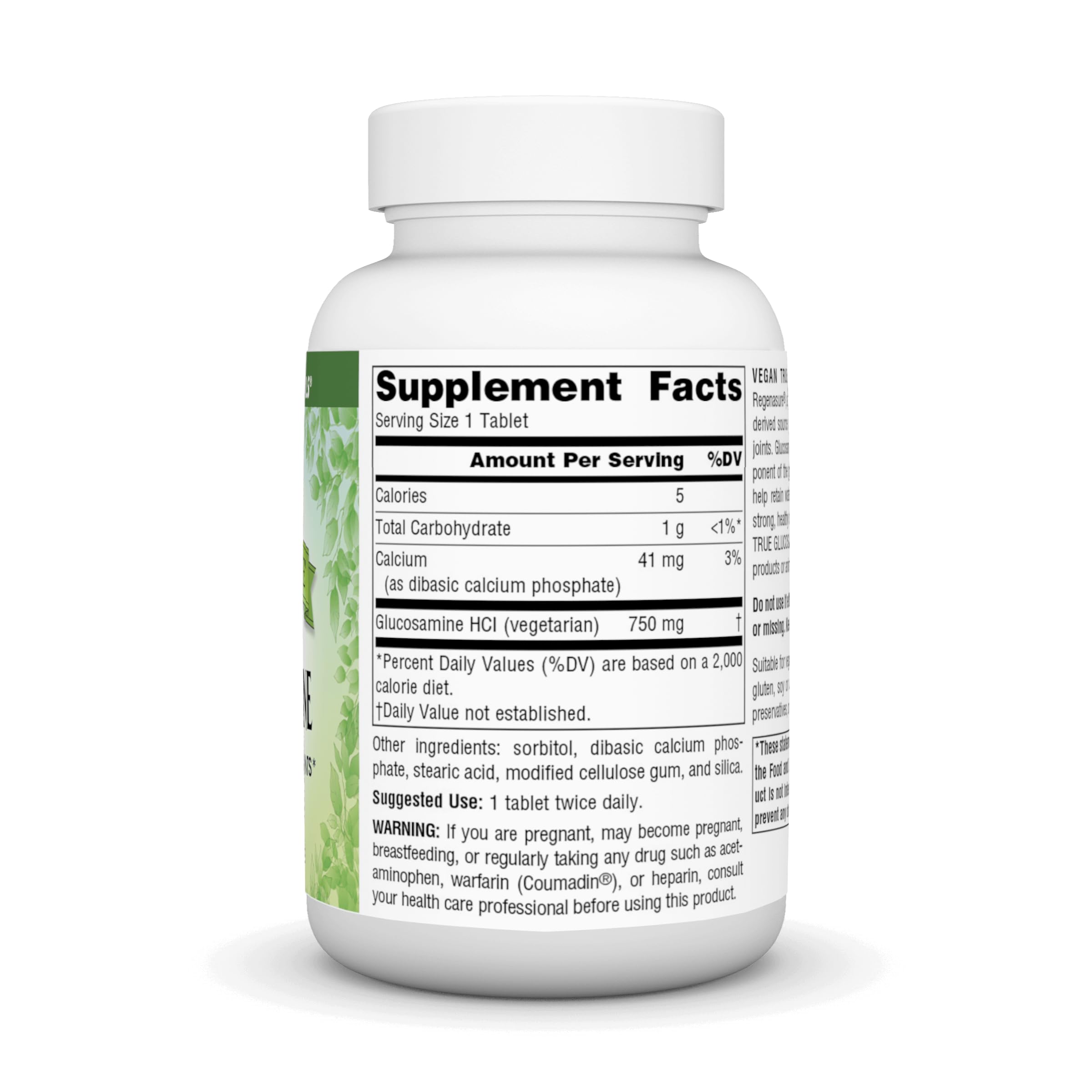 Foto 3 pulgar | Suplemento Source Naturals Vegan True Glucosamine 750 Mg - Venta Internacional.