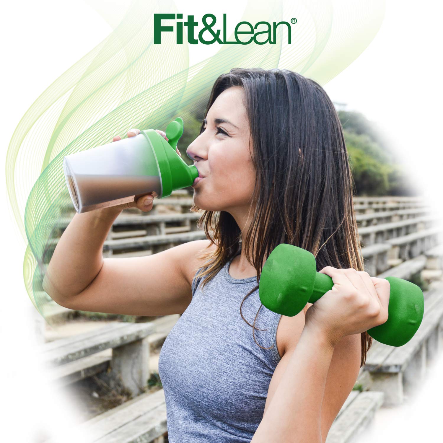 Foto 8 pulgar | Proteína En Polvo Fit & Lean Plant Vainilla 550 Ml, 20 G De Proteína - Venta Internacional.