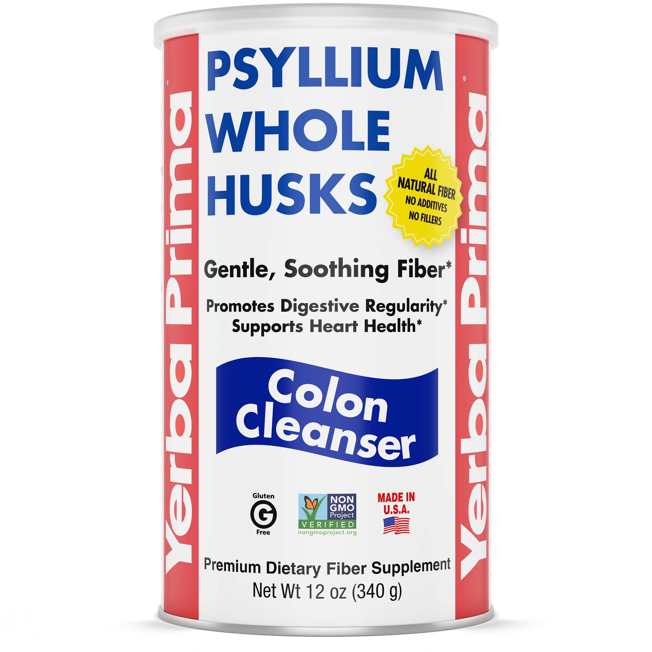 Foto 1 | Suplemento De Fibra Yerba Prima Psyllium Husk 340 Ml Vegano - Venta Internacional.