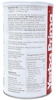 Foto 7 | Suplemento De Fibra Yerba Prima Psyllium Husk 340 Ml Vegano - Venta Internacional.