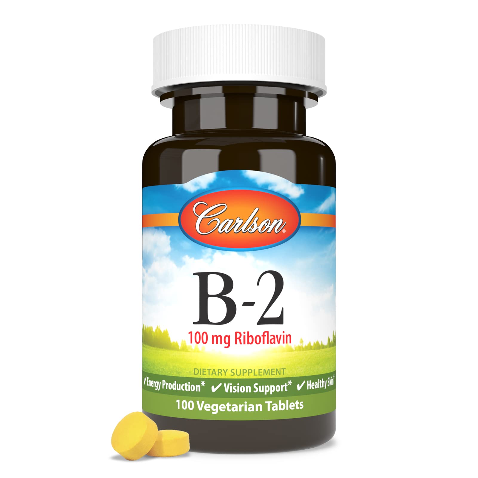 Foto 6 pulgar | Suplemento Carlson B-2 100 Mg De Riboflavina 100 Tabletas Vegetarianas - Venta Internacional.