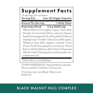 Foto 2 | Suplemento Naturopático De Nogal Negro De Michael's Health, 60 Cápsulas - Venta Internacional.