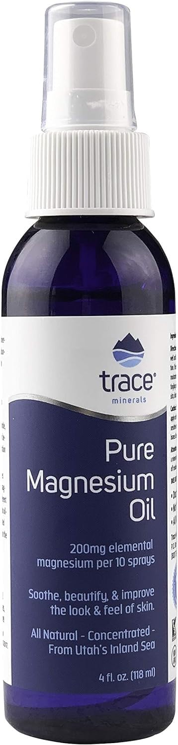 Foto 2 pulgar | Spray De Aceite De Magnesio Trace Minerals Pure 120 Ml Para La Salud De La Piel - Venta Internacional.