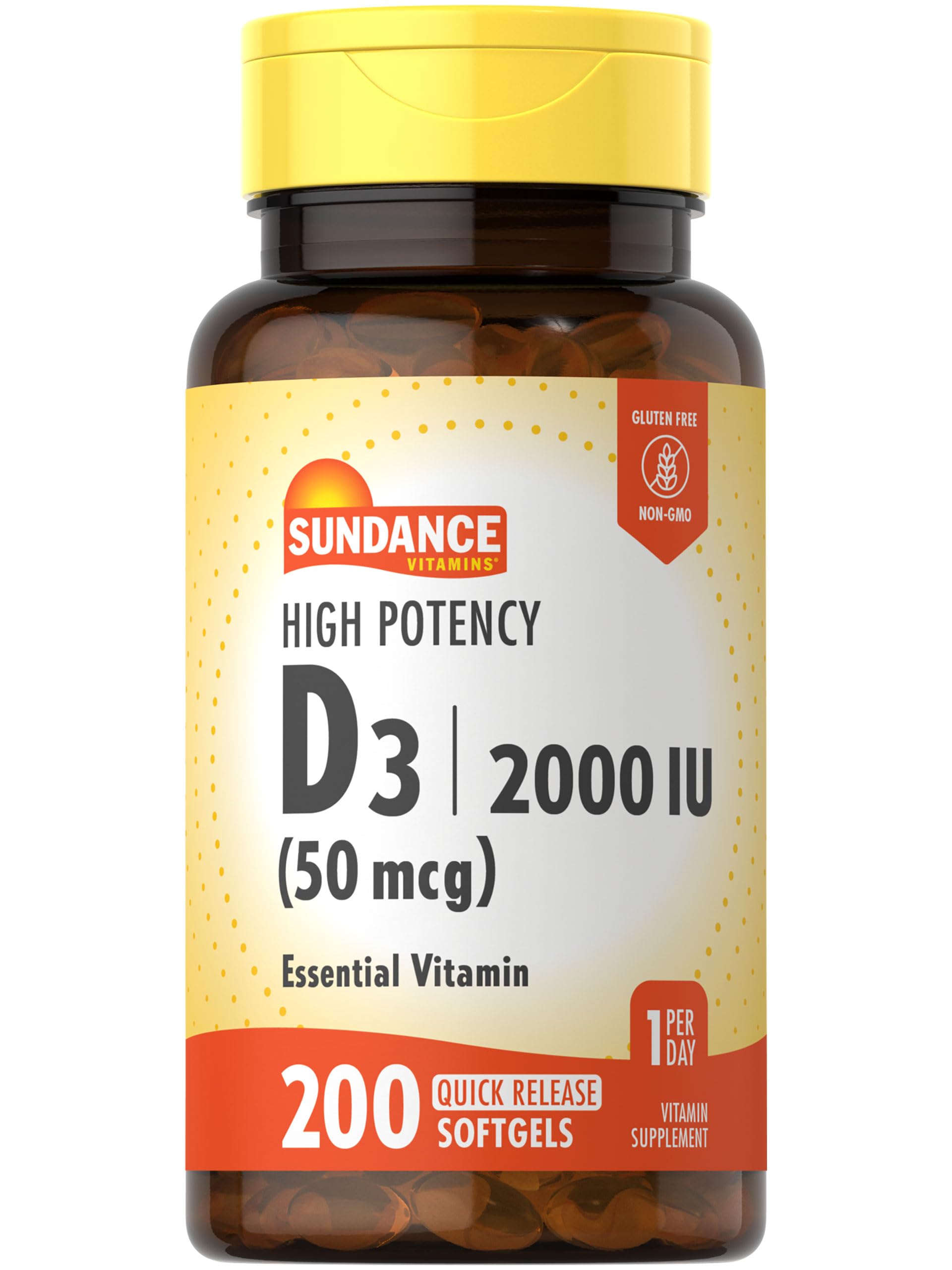 Foto 1 | Suplemento Sundance High Potency D3 2000 Ui 200 Cápsulas Blandas - Venta Internacional.
