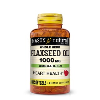 Foto 1 | Suplemento De Aceite De Semillas De Lino Mason Natural 1000 Mg De Omega 3-6-9 - Venta Internacional.