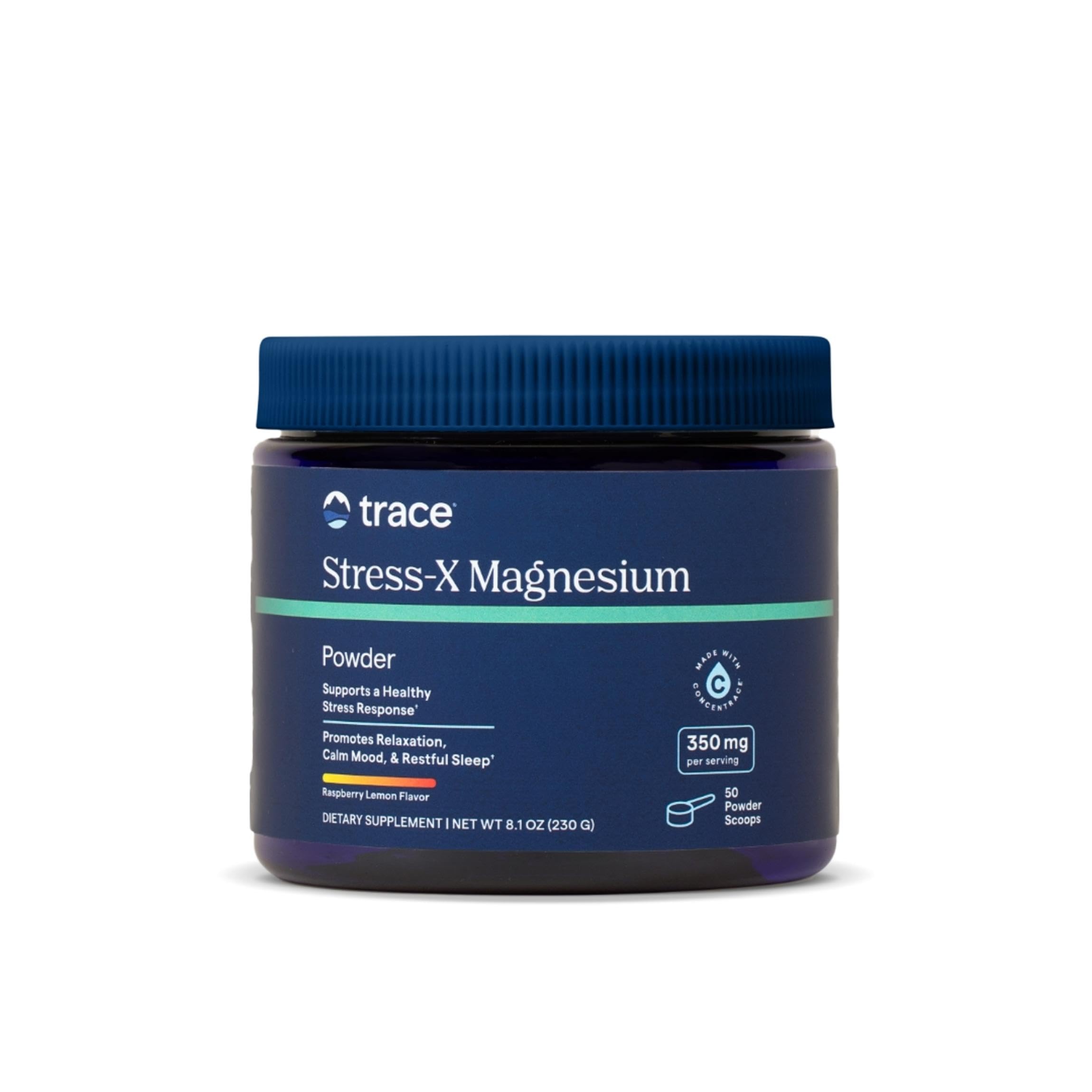 Foto 1 | Suplemento De Magnesio Trace Minerals Stress-x 350 Mg 240 Ml - Venta Internacional.