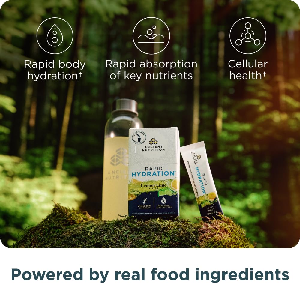 Foto 4 pulgar | Suplemento Electrolítico: Hidratación Rápida De Ancient Nutri - Venta Internacional.