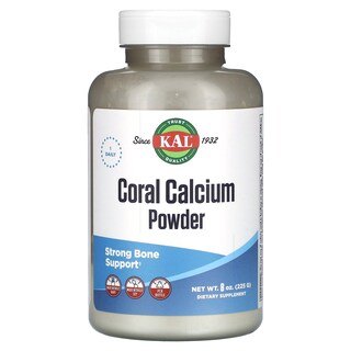 Foto 1 | Suplemento Kal Coral Calcium Powder 225 G (8 Oz) - Venta Internacional.
