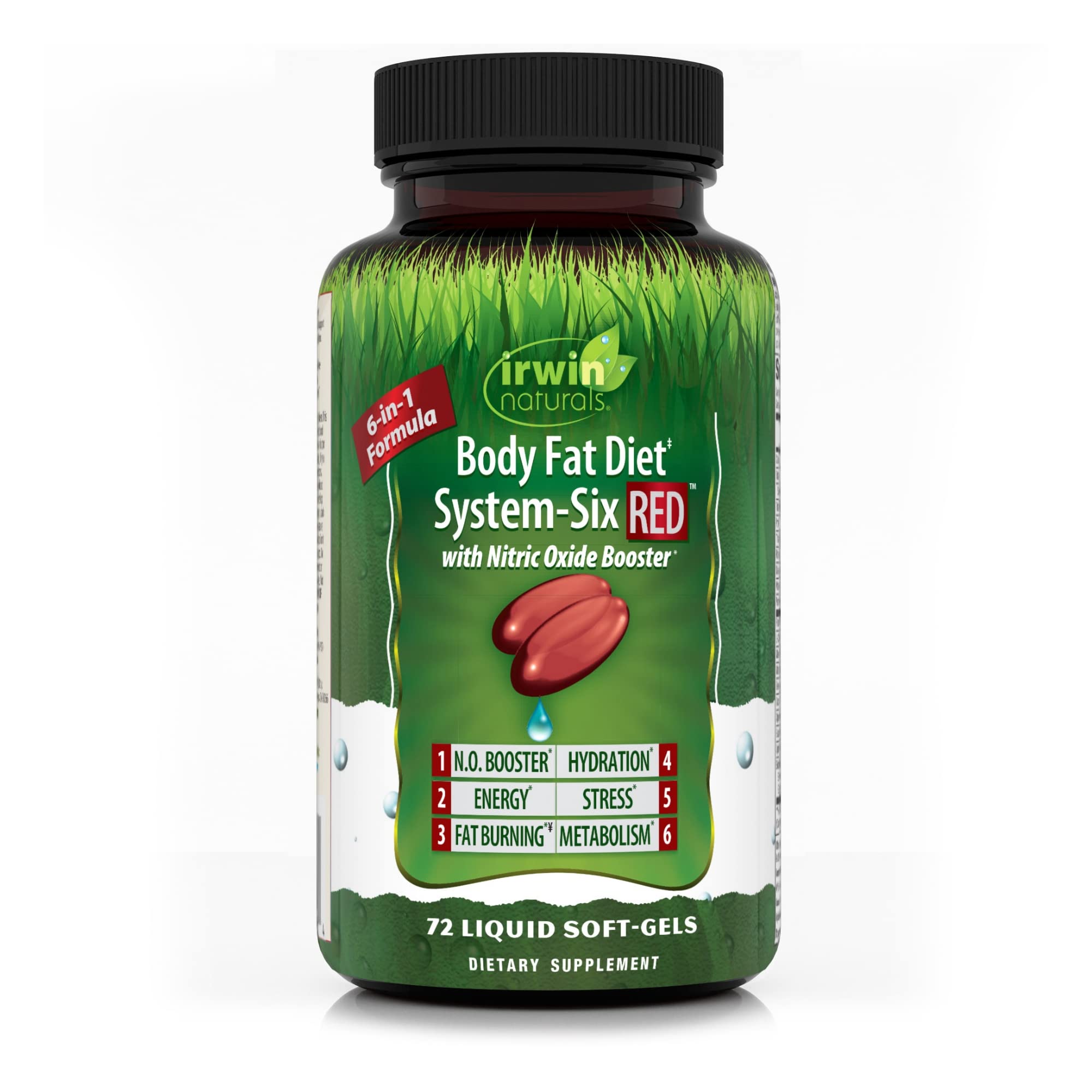 Foto 2 pulgar | Suplemento Irwin Naturals Para Grasa Corporal Diet System-six Red 72 Cápsulas Blandas - Venta Internacional.