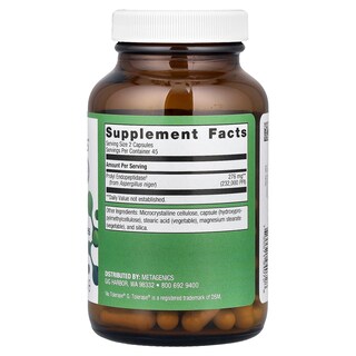Foto 2 | Suplemento Metagenics Spectrazyme Gluten Digest Enzymes 90 Cápsulas - Venta Internacional.