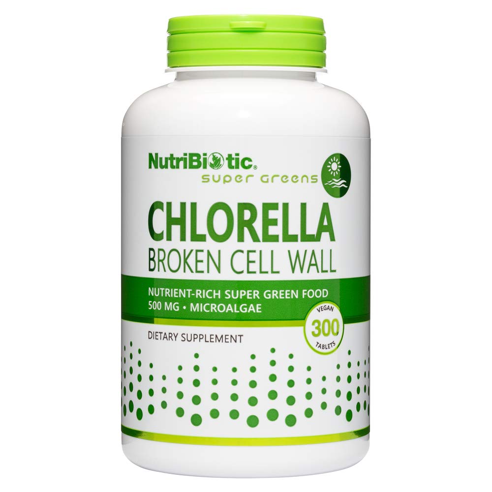 Foto 1 | Suplemento Nutribiotic Chlorella Super Green Food 500 Mg 300 Tabletas - Venta Internacional.