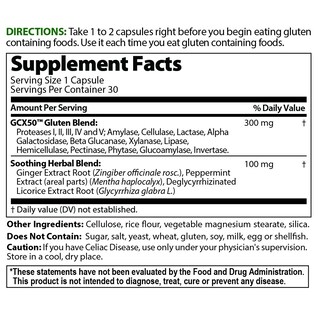 Foto 3 | Suplemento Healthy Digestives, Enzima Cortadora De Gluten, 30 Cápsulas - Venta Internacional.
