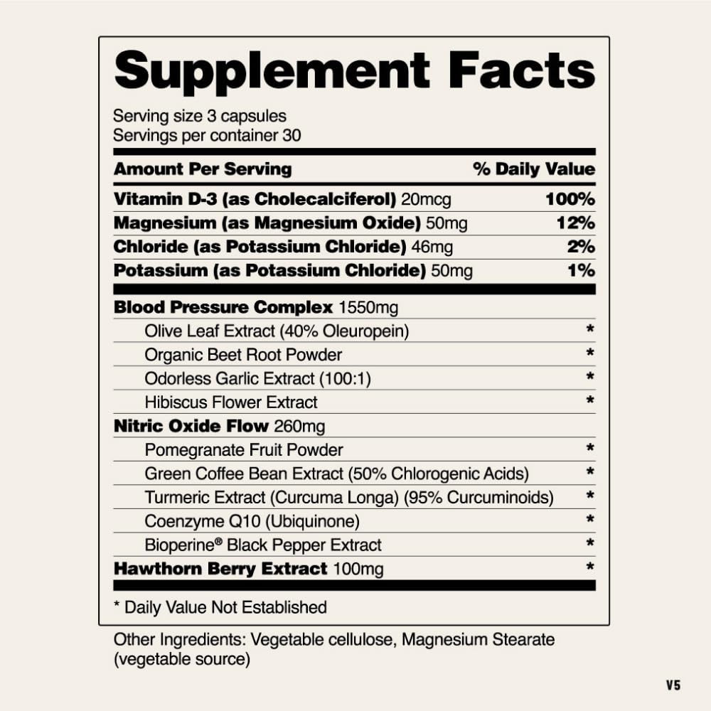 Foto 7 pulgar | Suplementos Snap Supplements Heart Health 90 Cápsulas - Venta Internacional.