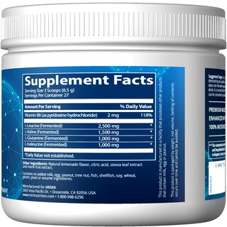 Foto 2 | Suplemento Mrm Bcaa+ G Ultimate Recovery Lemonade 180 G - Venta Internacional.