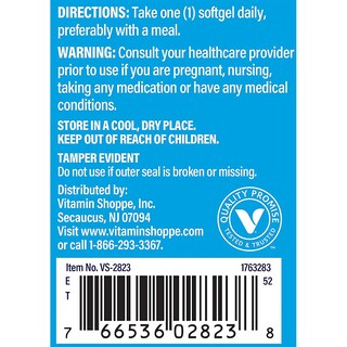 Foto 4 | Complementa La Cápsula Blanda De Vitamina D3 De 5000 Ui De Vitamin Shoppe - Venta Internacional.