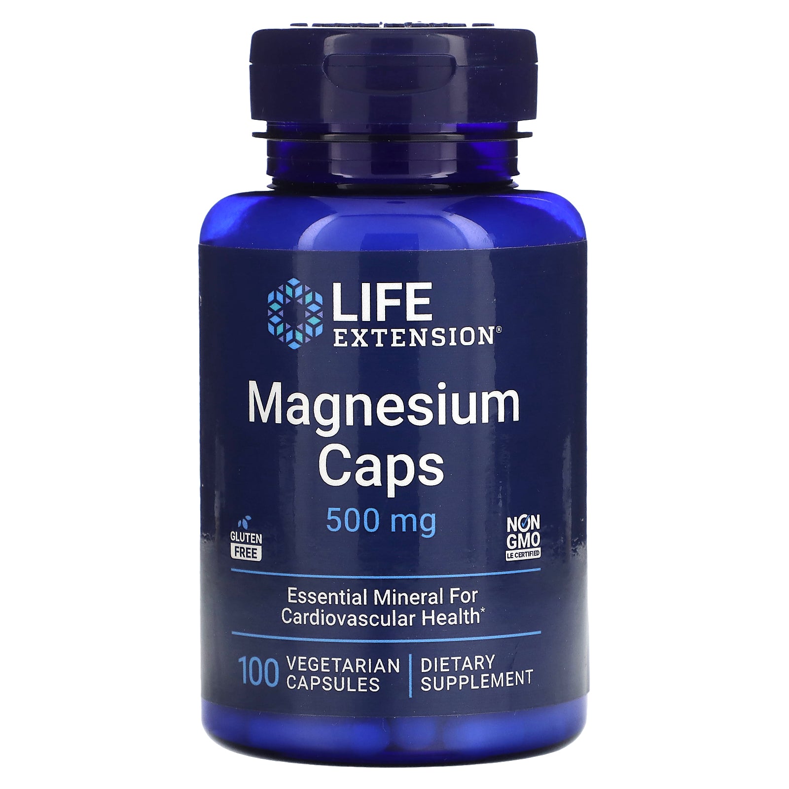Foto 2 pulgar | Supplement Life Extension, Cápsulas De Magnesio, 500 Mg, 100 Cápsulas - Venta Internacional.