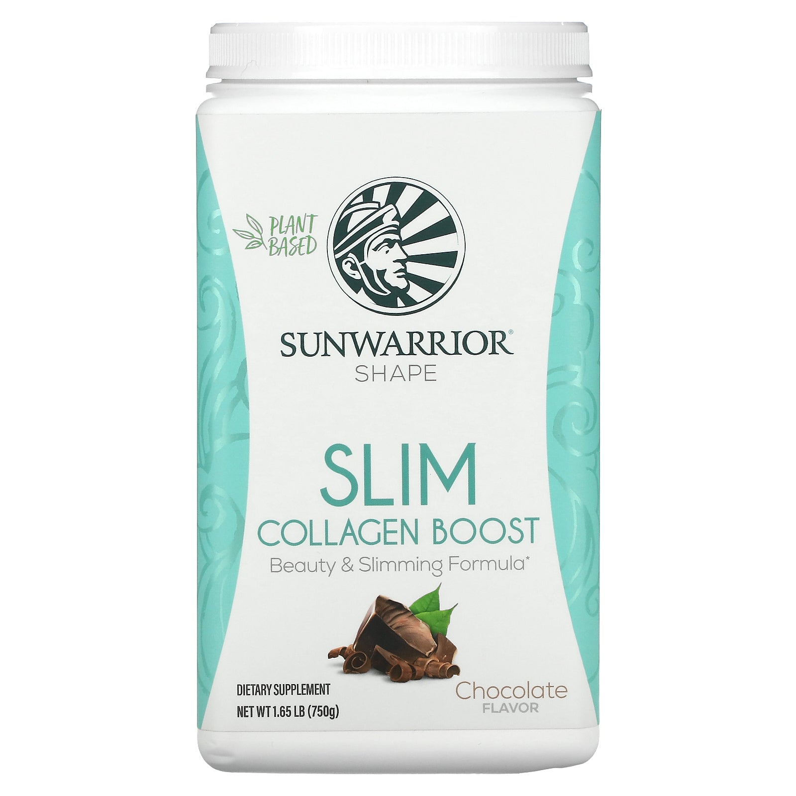 Foto 2 pulgar | Suplemento Sunwarrior Shape Slim Collagen Boost 750 G De Chocolate - Venta Internacional.