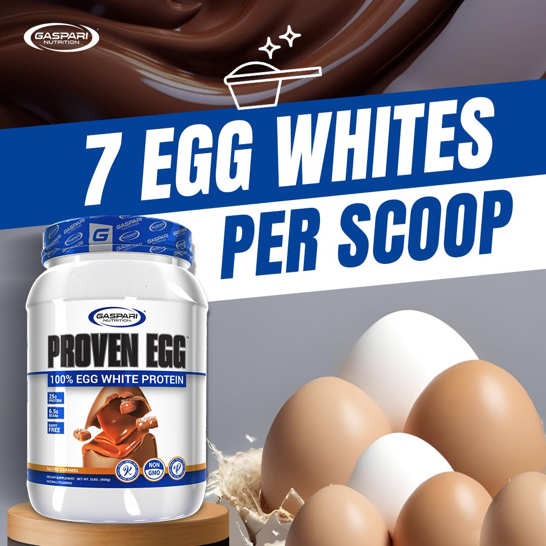 Foto 5 pulgar | Proteína En Polvo Gaspari Nutrition Proven Egg 100% Clara De Huevo - Venta Internacional.