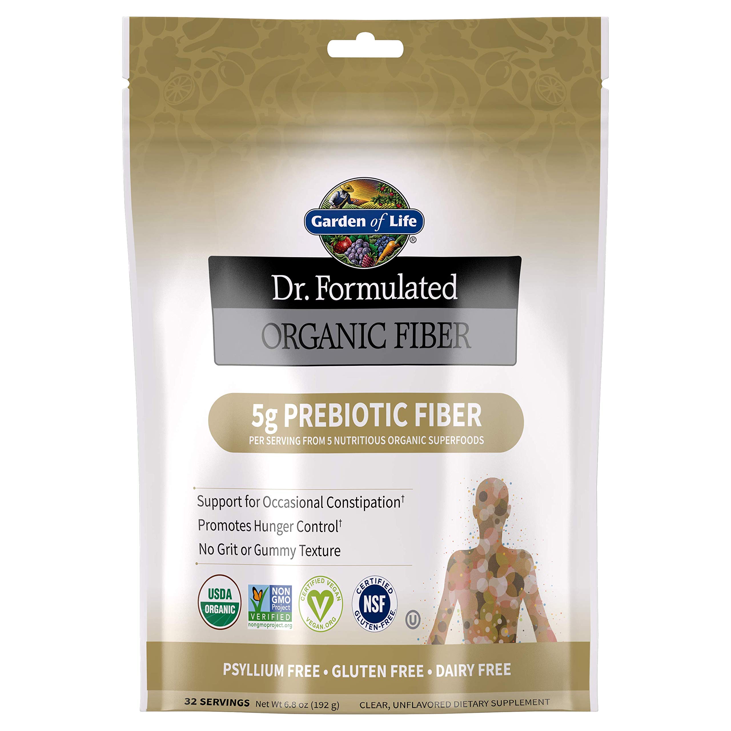 Foto 2 pulgar | Suplemento De Fibra Garden Of Life Dr Formulated, 32 Porciones - Venta Internacional.
