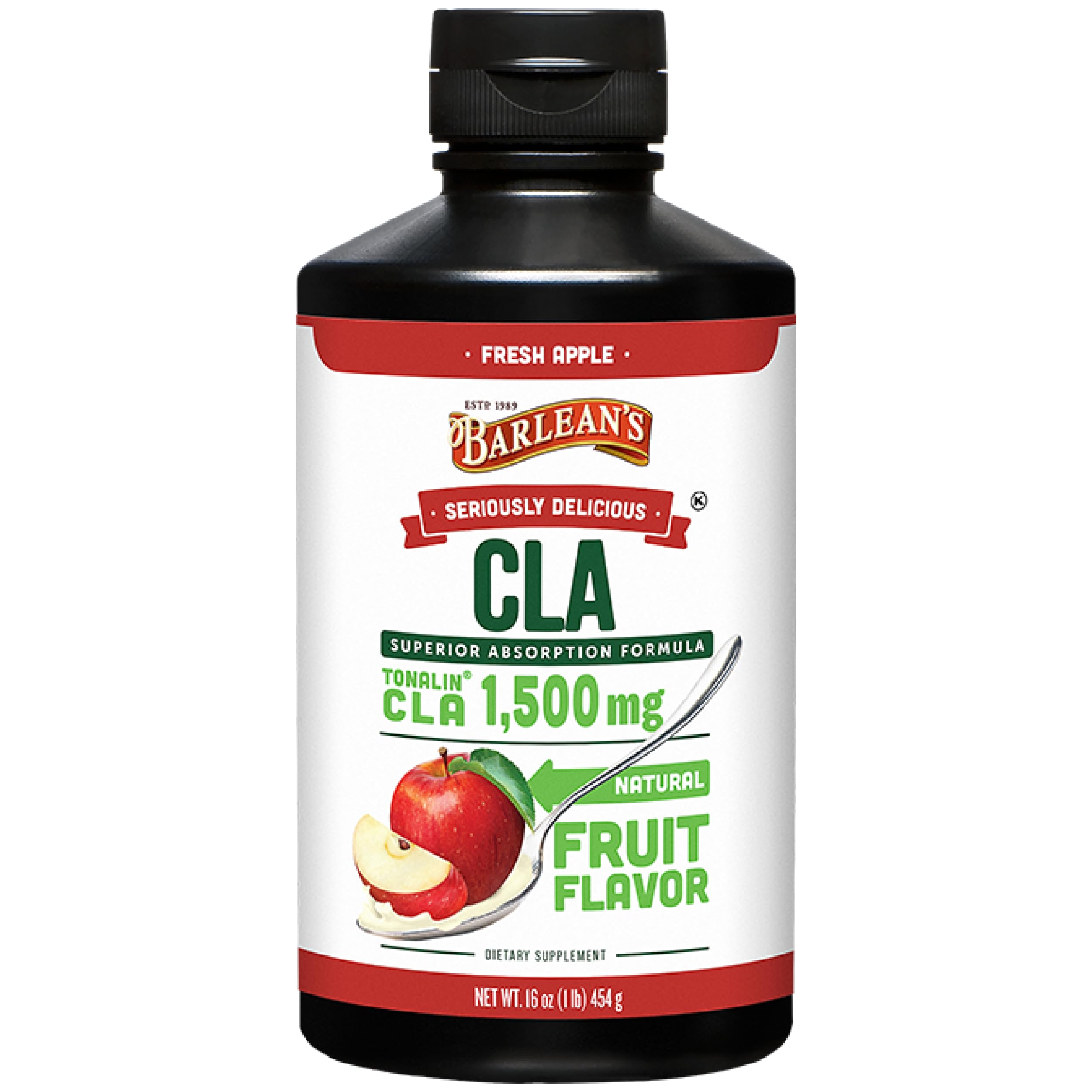 Foto 2 pulgar | Suplemento Barlean's Fresh Apple Tonalin Cla 450 Ml - Venta Internacional.