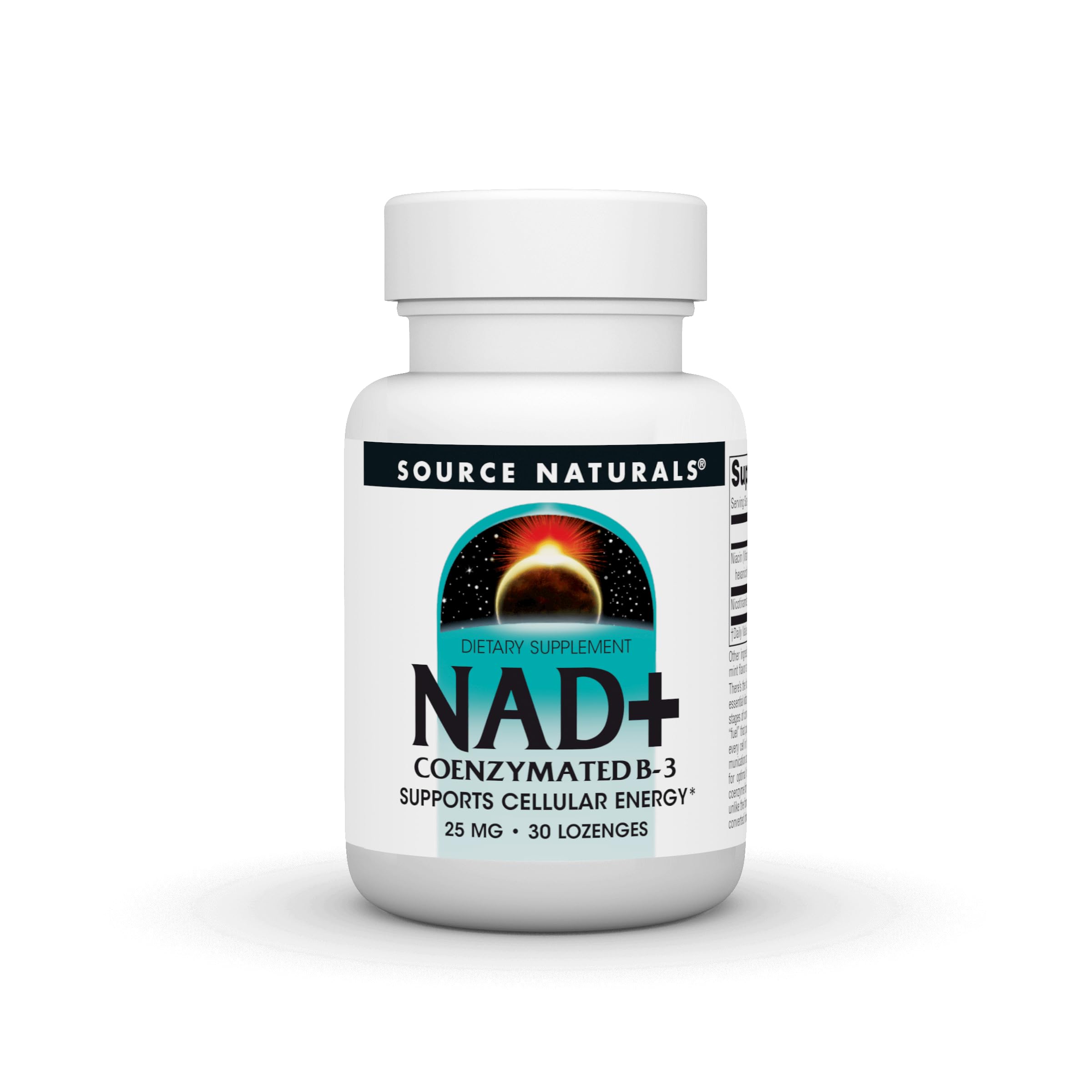 Foto 2 pulgar | Supplement Source Naturals Nad+, Coenzimado B-3, 25 Mg, 30 Pastillas - Venta Internacional.