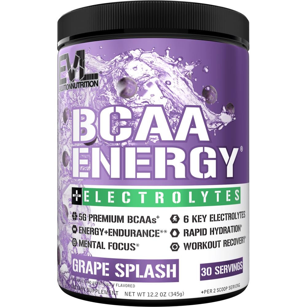 Foto 1 | Suplemento De Aminoácidos Bcaa Evlution Evl En Polvo Grape Splash - Venta Internacional.