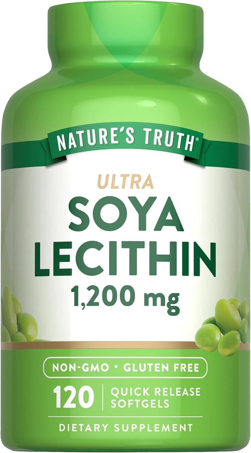 Foto 1 | Suplemento De Lecitina De Soja Ultra De Nature's Truth, 1200 Mg, 120 Unidades - Venta Internacional.