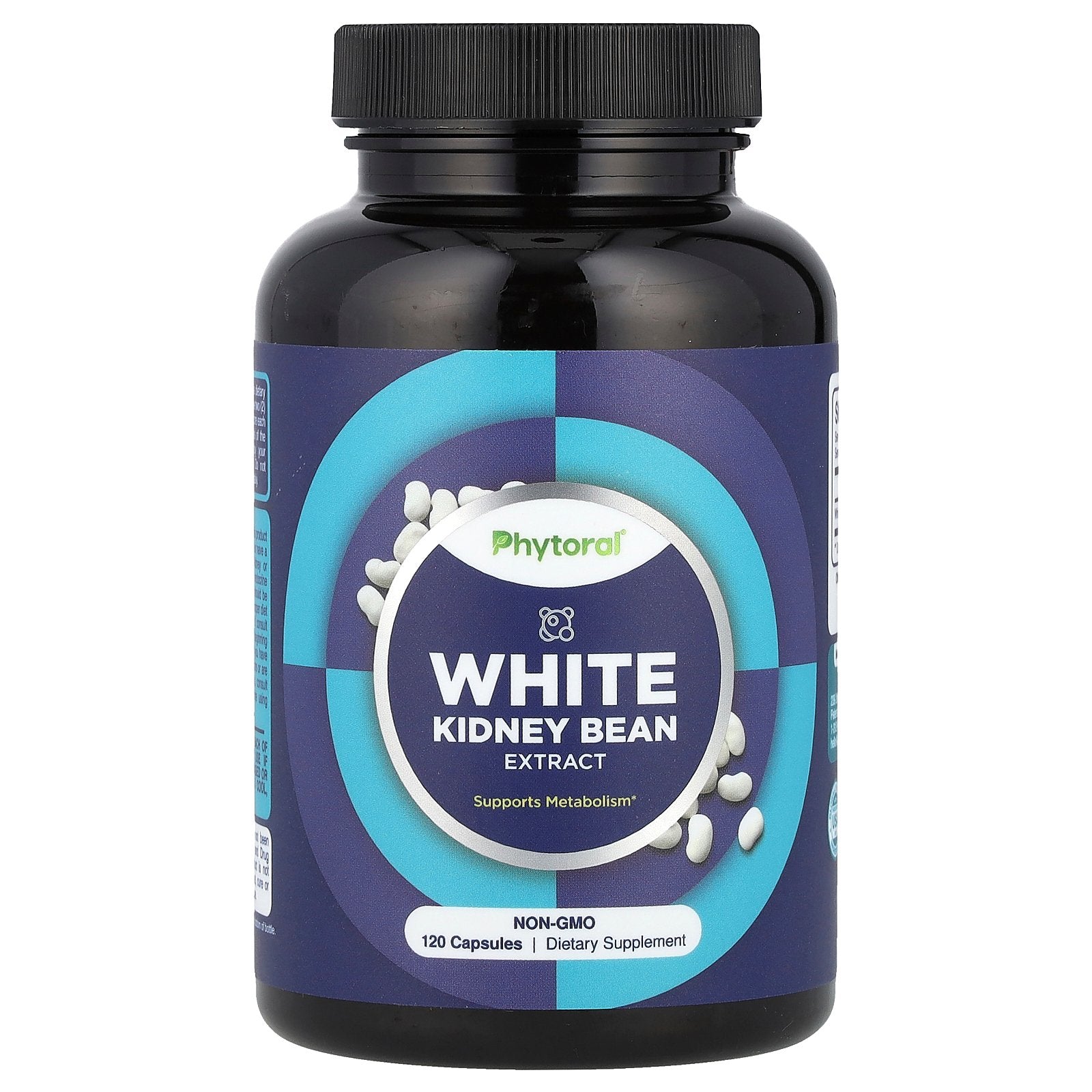 Foto 2 pulgar | Suplemento De Extracto De Frijol Blanco Phytoral 600 Mg 120 Cápsulas - Venta Internacional.