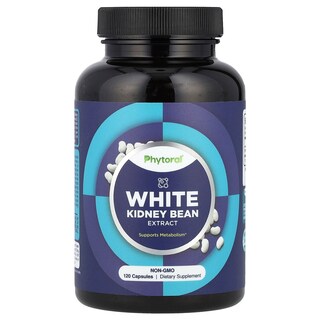 Foto 1 | Suplemento De Extracto De Frijol Blanco Phytoral 600 Mg 120 Cápsulas - Venta Internacional.