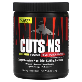 Foto 1 | Ponche De Frutas En Polvo No Estimulante Supplement Animal Cuts Ns, 231 G - Venta Internacional.