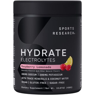 Foto 1 | Limonada Hidratada De Frambuesa Con Electrolitos En Polvo Sports Research - Venta Internacional.