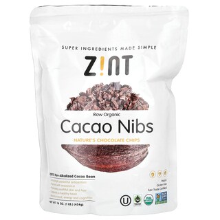 Foto 1 | Cacao Nibs Zint Raw Organic 454 G - Venta Internacional.