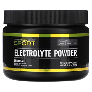 Foto 1 | California Gold Nutrition Sport, Polvo Electrolítico, Limonada Natural, 297 G (10,48 Oz) - Venta Internacional.