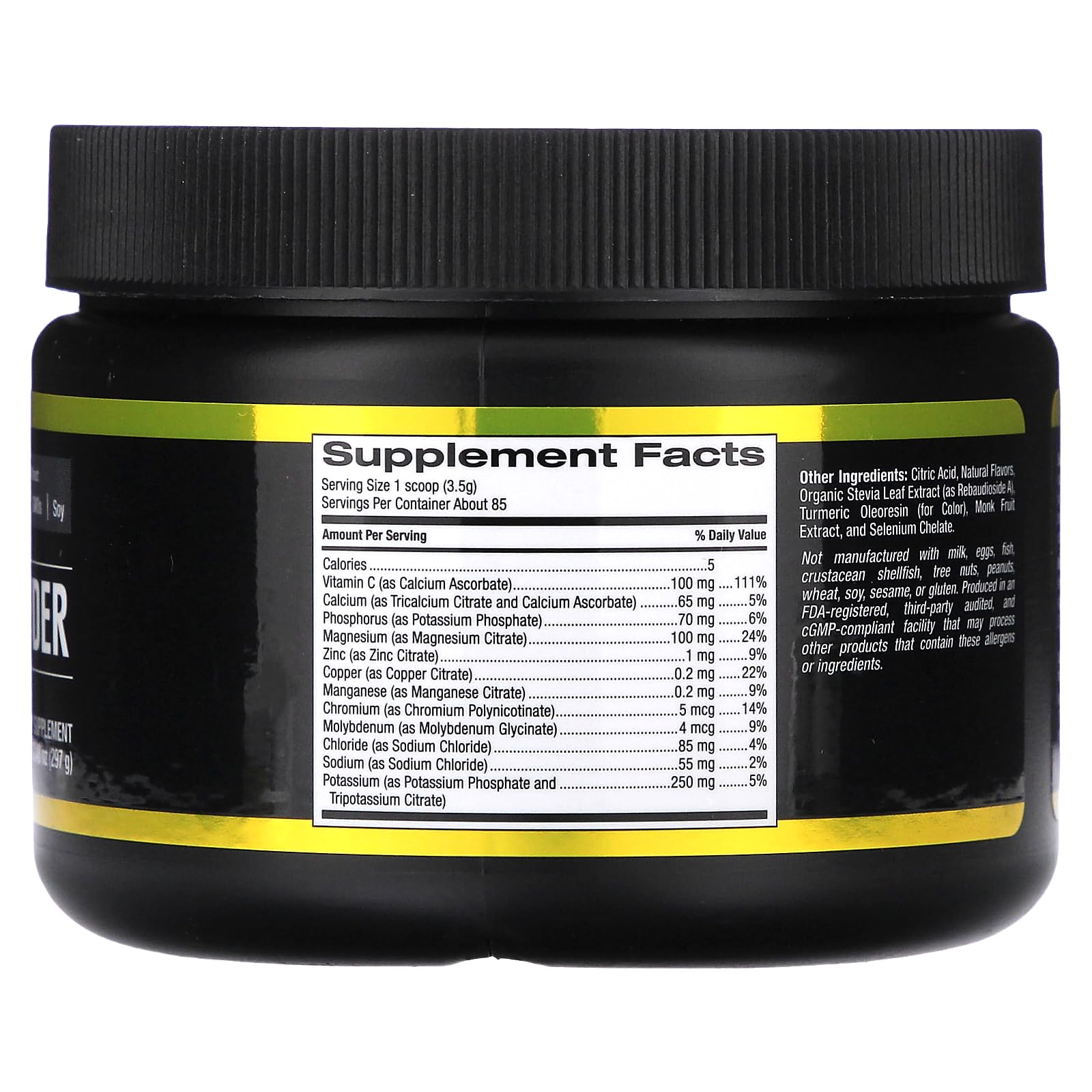 Foto 3 pulgar | California Gold Nutrition Sport, Polvo Electrolítico, Limonada Natural, 297 G (10,48 Oz) - Venta Internacional.
